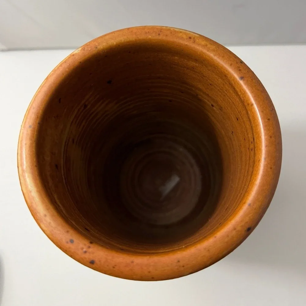 Barking Spider Pottery Vase Utensil Holder